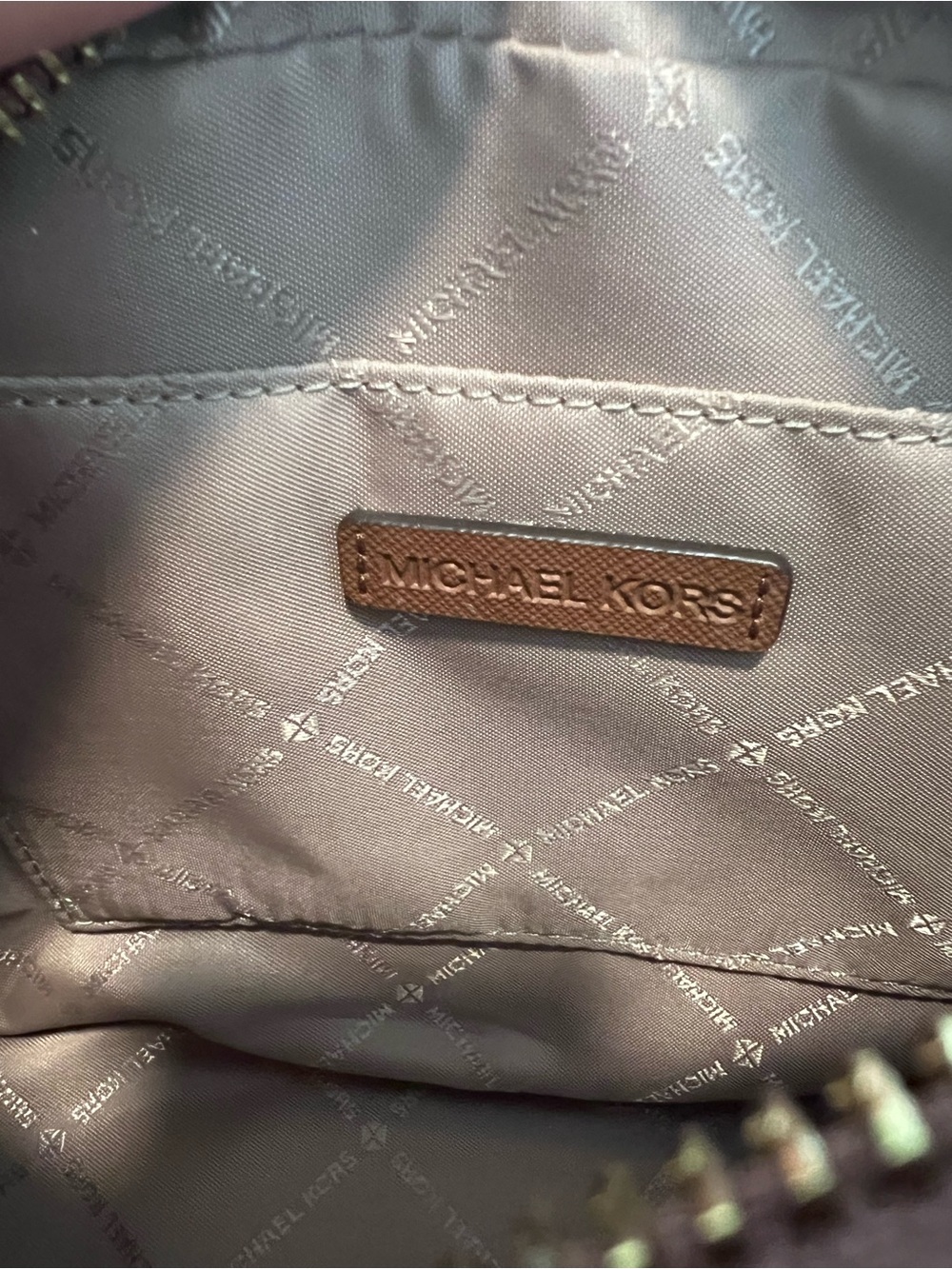 Michael Kors Black Logo Crossbody Bag - Picture 8 of 11